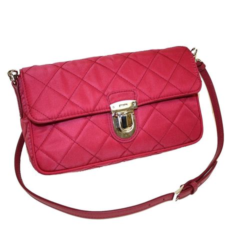 prada pattina shoulder quilted tessuto impuntu pink|Prada Tessuto Impuntu Quilted Handle Bag .